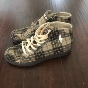 Ralph Lauren Polo Flannel Shoes Size 13